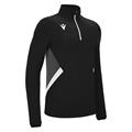 Piave 1/4 Zip Top BLK/WHT 4XL Teknisk treningsgenser - Unisex