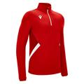 Piave 1/4 Zip Top RED/WHT XXS Teknisk treningsgenser - Unisex