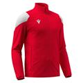 Vanir Travel Full Zip Top RED/WHT L Teknisk overtrekksjakke - Unisex